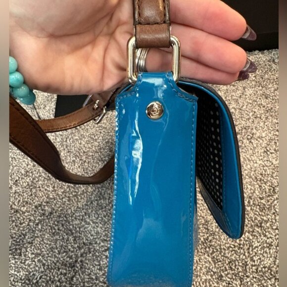 Kate Spade Kingsbury Park Randi -Aqua Blue EUC Includes Generic Dust Bag - Picture 10 of 14